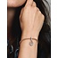 Pandora Pandora Bedel 780087C01 Zilver met 14k Rosegouden Plating Hart met Hangslot