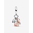 Pandora Pandora Bedel 782506C01 Zilver met 14k Rosegouden Plating Slot,Sleutel en Hart