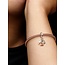 Pandora Pandora Bedel 782506C01 Zilver met 14k Rosegouden Plating Slot,Sleutel en Hart