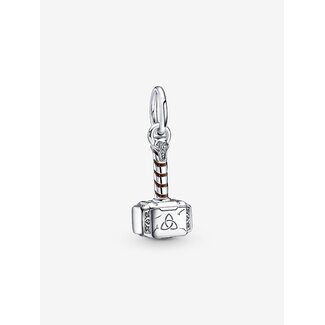 Pandora Pandora Bedel 790483C01 Zilver Marvel Thors Hamer