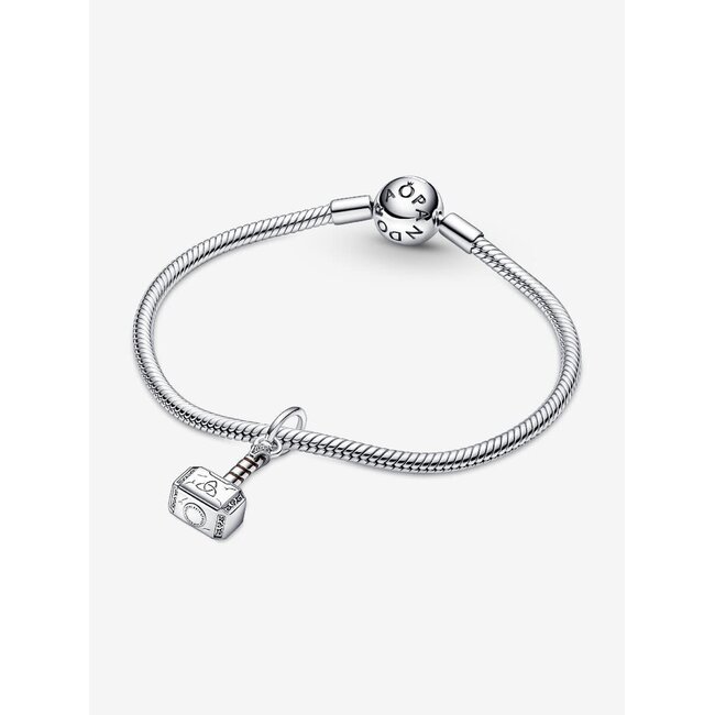 Pandora Pandora Bedel 790483C01 Zilver Marvel Thors Hamer