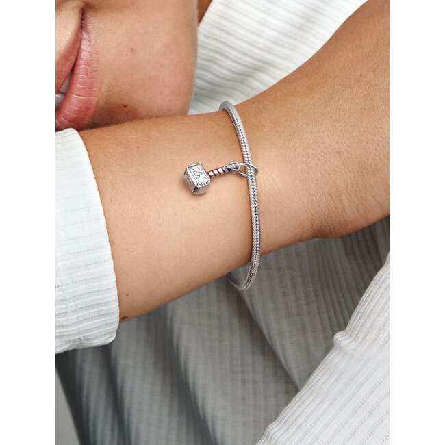 Pandora Pandora Bedel 790483C01 Zilver Marvel Thors Hamer
