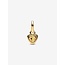 Pandora Pandora Bedel 763862C01 Zilver met 14k Geelgouden Plating met Geel Hart