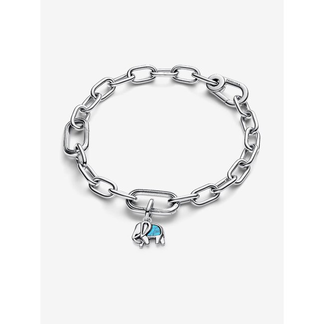 Pandora Pandora Bedel 793858C01 Zilver Olifant met Turquoise