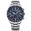Citizen Citizen Horloge CB5945-85L Radio Controlled Eco-Drive Titanium Saffierglas 100m Waterdicht met Blauwe Wijzerplaat 42mm