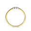 The House Of Blinckers THOB Ring 42.08923/17 14k Geelgoud 3-0.09ct H SI2 Briljant geslepen Diamant Maat 17