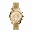 Michael Kors Michael Kors Horloge MK7378 Lexinton Staal met Geelgouden Plating Quartz Chronograaf 36mm