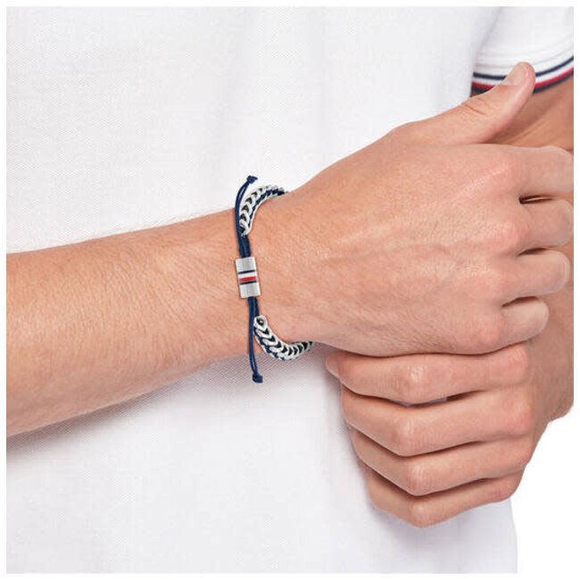 Tommy Hilfiger Tommy Hilfiger Armband TJ2790511 Braided Staal 19.5cm
