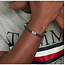 Tommy Hilfiger Tommy Hilfiger Armband TJ2790435 Breaded Lava Steen met Staal 19cm