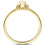 Blush Blush Ring 1272YMQ/54 14k Geelgoud met Kwarts Maat 54