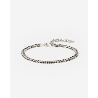 Buddha to Buddha Buddha to Buddha Enkelbandje 859 L Esther Mini Zilver Maat L