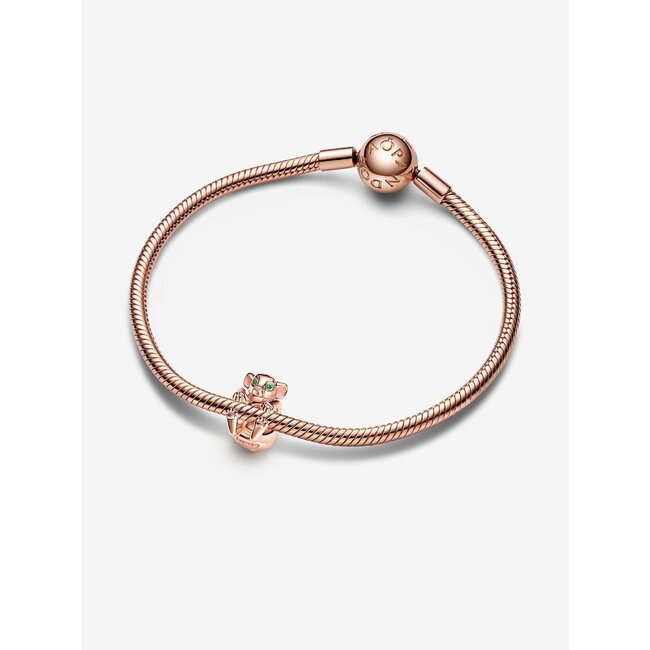 Pandora Pandora Bedel 783250C01 Zilver met 14k Rosegouden Plating Disney The Lion King Nala