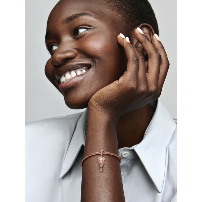 Pandora Pandora Bedel 789434C01 Zilver 14k Rosegouden Plating Luchtballon