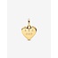 Pandora Pandora Bedel 763824C00 Zilver 14k Geelgouden Plating Graveerbaar Hart