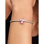 Pandora Pandora Bedel 793739C01 Zilver Disney Angel met Paars en Roze