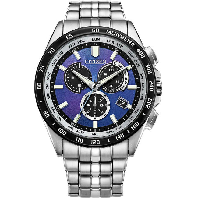 Citizen Citizen Horloge CB5874-81L Staal Radio Controlled Eco-drive 100m Waterdicht 42mm