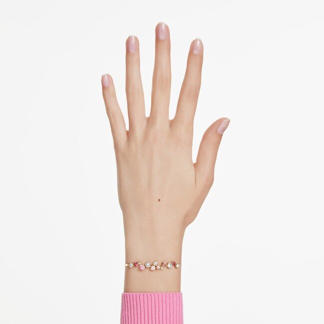 Swarovski Swarovski Armband 5722476 Constella Goudkleurige Plating met Gekleurde Stenen 16 - 24cm