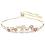 Swarovski Swarovski Armband 5722476 Constella Goudkleurige Plating met Gekleurde Stenen 16 - 24cm