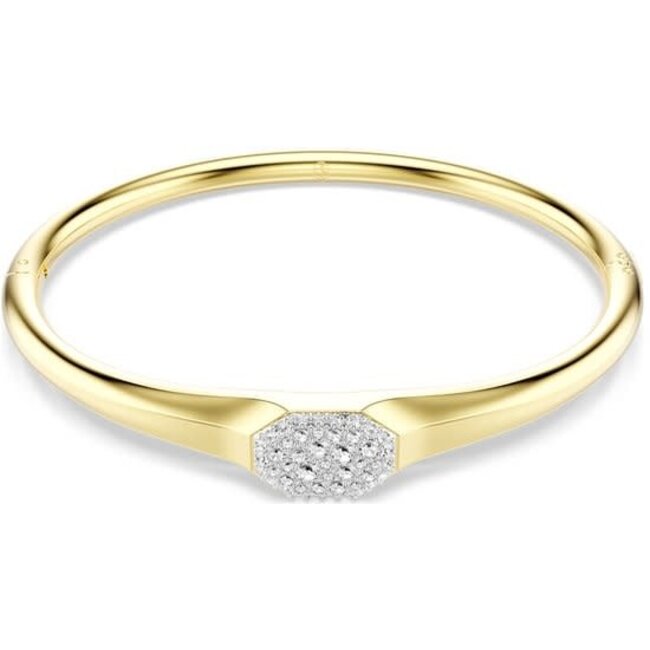 Swarovski Swarovski Armband 5724597 Dextera Geelgoudkleurige Plating Bangle Maat M (17cm)