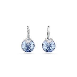 Swarovski Swarovski Oorbellen 5734234 Bella Zilverkleurig met Blauwe Steen