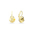 Swarovski Swarovski Oorbellen 5735389 Bella Goudkleurige Plating met Groene Steen