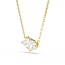 Swarovski Swarovski Collier 5733475 Mesmera Goudkleurige Plating met Dubbele Steen 38.45cm