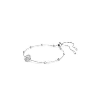 Swarovski Swarovski Armband 5733196 Una Zilverkleurig met Witte Steen