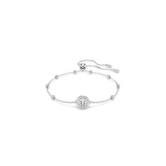 Swarovski Swarovski Armband 5733196 Una Zilverkleurig met Witte Steen