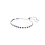 Swarovski Swarovski Armband 5725854 Matrix Tennis Zilverkleurig met Blauwe Stenen 24cm