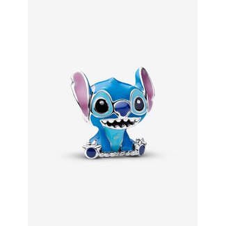 Pandora Pandora Bedel 793815C01 Zilver Disney Stitch Blauw