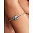 Pandora Pandora Bedel 793815C01 Zilver Disney Stitch Blauw