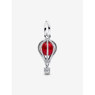 Pandora Pandora Armband 798064C01 Zilver Luchtballon Rood