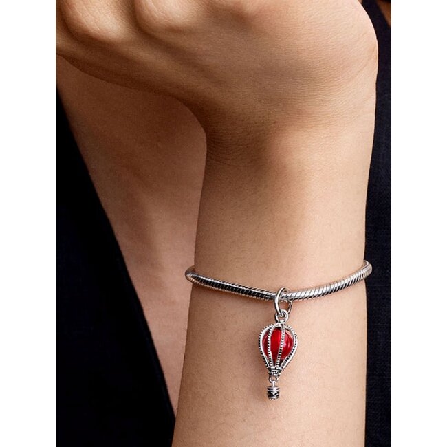 Pandora Pandora Armband 798064C01 Zilver Luchtballon Rood