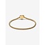 Pandora Pandora Armband 563758C01-18 Zilver met Geelgouden Plating Levensboom in Hart met Zirkonia Maat 18
