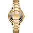 Michael Kors Michael Kors Horloge MK4916 Pyper Staal met Geelgouden Plating Zwarte Wijzerplaat met Zirkonia 38mm