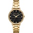 Michael Kors Michael Kors Horloge MK4916 Pyper Staal met Geelgouden Plating Zwarte Wijzerplaat met Zirkonia 38mm
