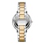 Michael Kors Michael Kors Horloge MK4918 Staal Bi-color met Witte Wijzerplaat met Zirkonia 38mm