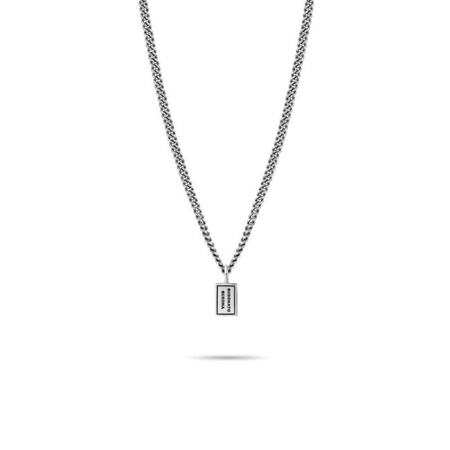 Buddha to Buddha Buddha to Buddha Collier 661 45 Neck XS Zilver 45cm