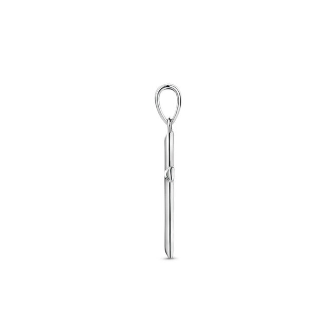 Blinckers Jewellery Huiscollectie BJ Hanger 13.36803 Zilver Kruis 20 x 13.5mm