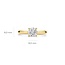 Blush Blush Ring LG1005Y/54 14k Geelgoud 1.00crt H SI Briljant Geslepen Labgrown Diamant Maat 54