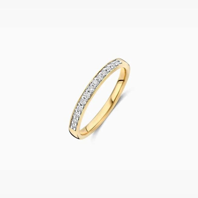 Blush Blush Ring LG1033Y/54 14k Geelgoud 0.22crt H SI Briljant geslepen Labgrown Diamant Maat 54