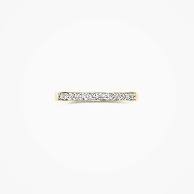 Blush Blush Ring LG1033Y/54 14k Geelgoud 0.22crt H SI Briljant geslepen Labgrown Diamant Maat 54