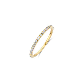 Blush Blush Ring LG1046Y/54 14k Geelgoud 0.16crt H SI Briljant geslepen Diamant Maat 54