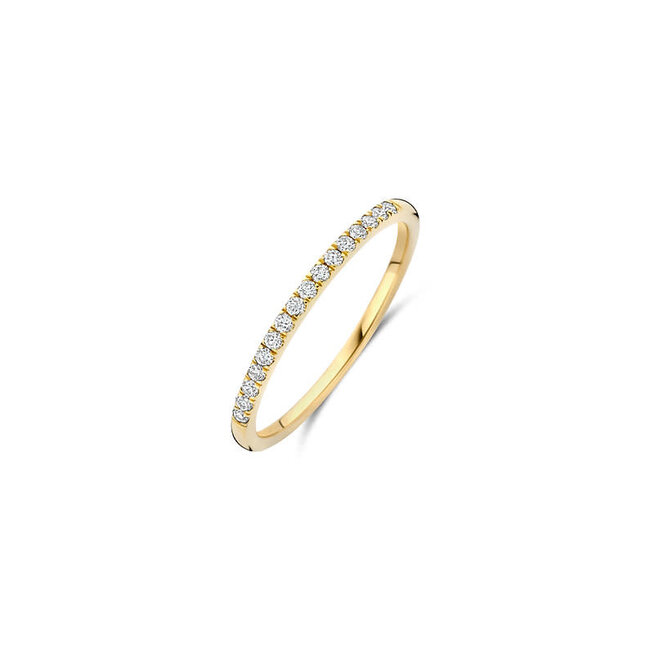 Blush Blush Ring LG1046Y/54 14k Geelgoud 0.16crt H SI Briljant geslepen Diamant Maat 54