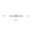 Blush Blush Ring LG1036B/54 14k Bi-color Goud 0,20crt H VS Briljant geslepen Labgrown Diamant Maat 54
