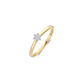 Blush Blush Ring LG1036B/54 14k Bi-color Goud 0,20crt H VS Briljant geslepen Labgrown Diamant Maat 54