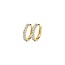 Blush Blush Oorbellen LG7029Y 14k Geelgoud 0.24crt H SI Briljant geslepen Labgrown Diamant 1.8mm x 12.5mm