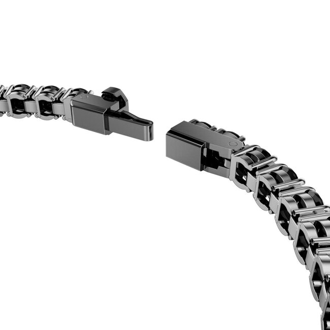 Swarovski Swarovski Armband 5696030 Tennis met Zwarte Coating en Zwart Swarovski Kristallen 17.5cm