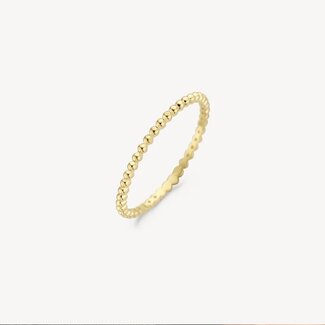 Blush Blush Ring 1195YGO/54 14k Geelgoud Bolletjes Maat 54