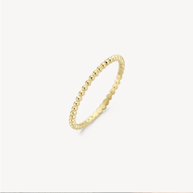 Blush Blush Ring 1195YGO/54 14k Geelgoud Bolletjes Maat 54